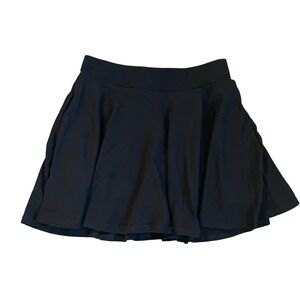 Athleisure Workout Skirt size Large Skort Built-in Shorts Tennis Prep Minimalist